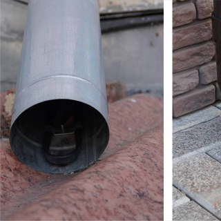 Монтаж электрообогрева водостоков 30руб за погонный метр